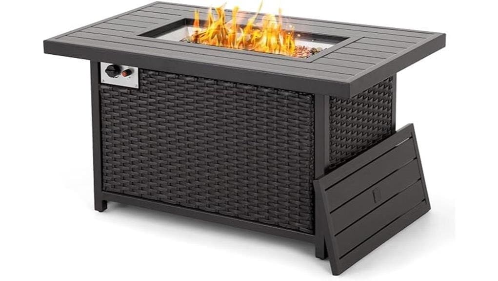 48 inch happatio propane firepit review